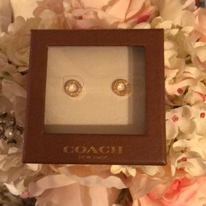 Coach earrings