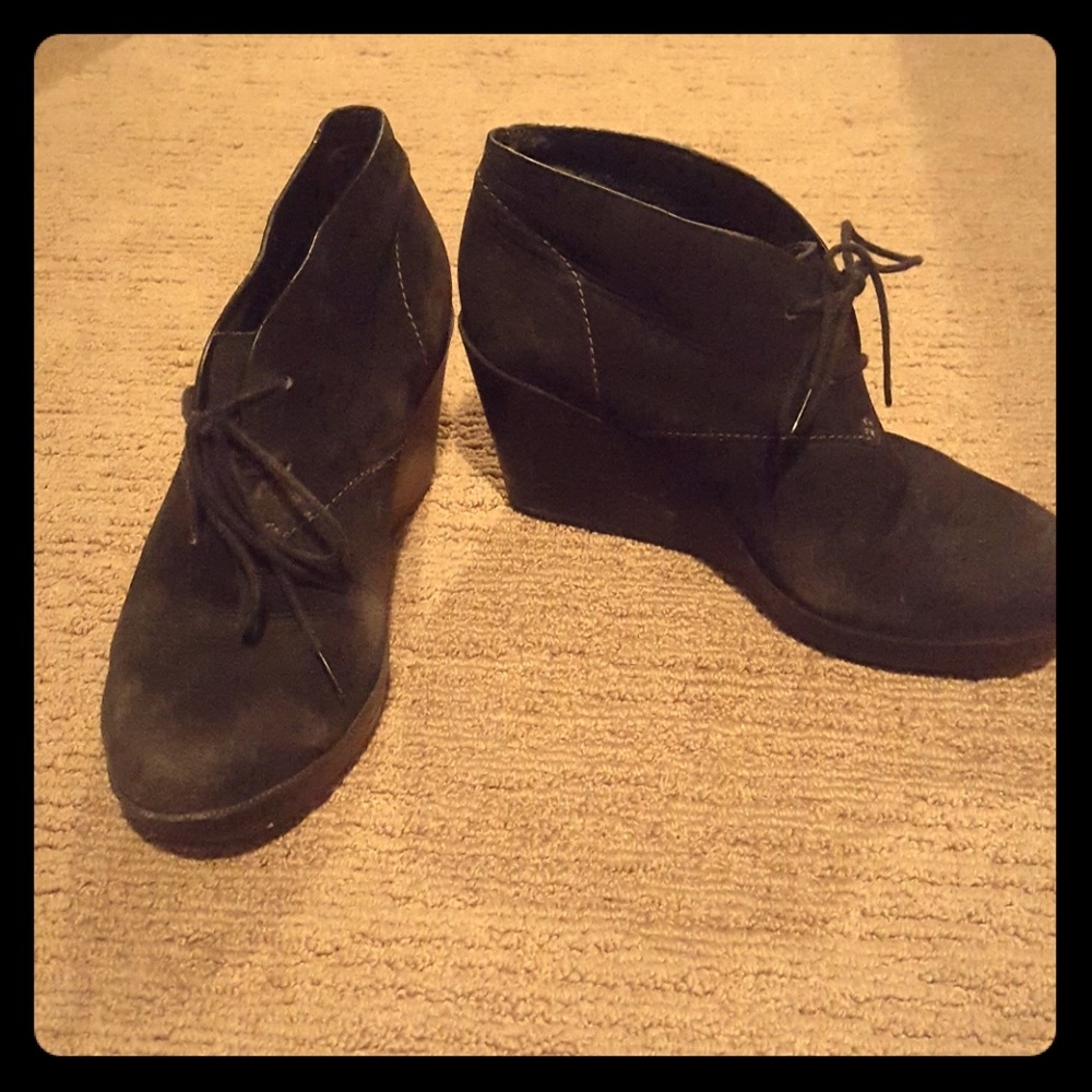 Nike Air Womens Black Wedge