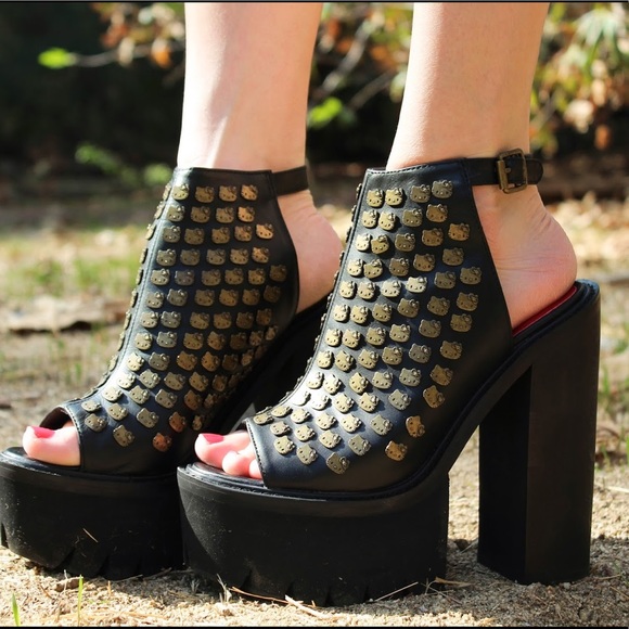 jeffrey campbell hello kitty shoes