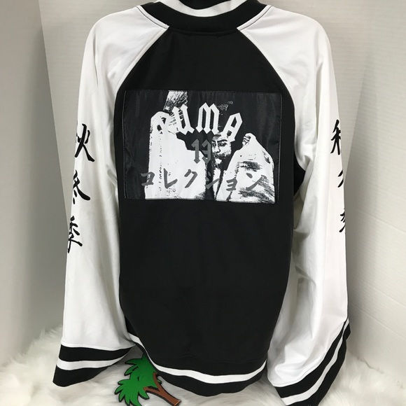 Puma Fenty by Rihanna Kimono black jacket "13" - Picture 3 of 6