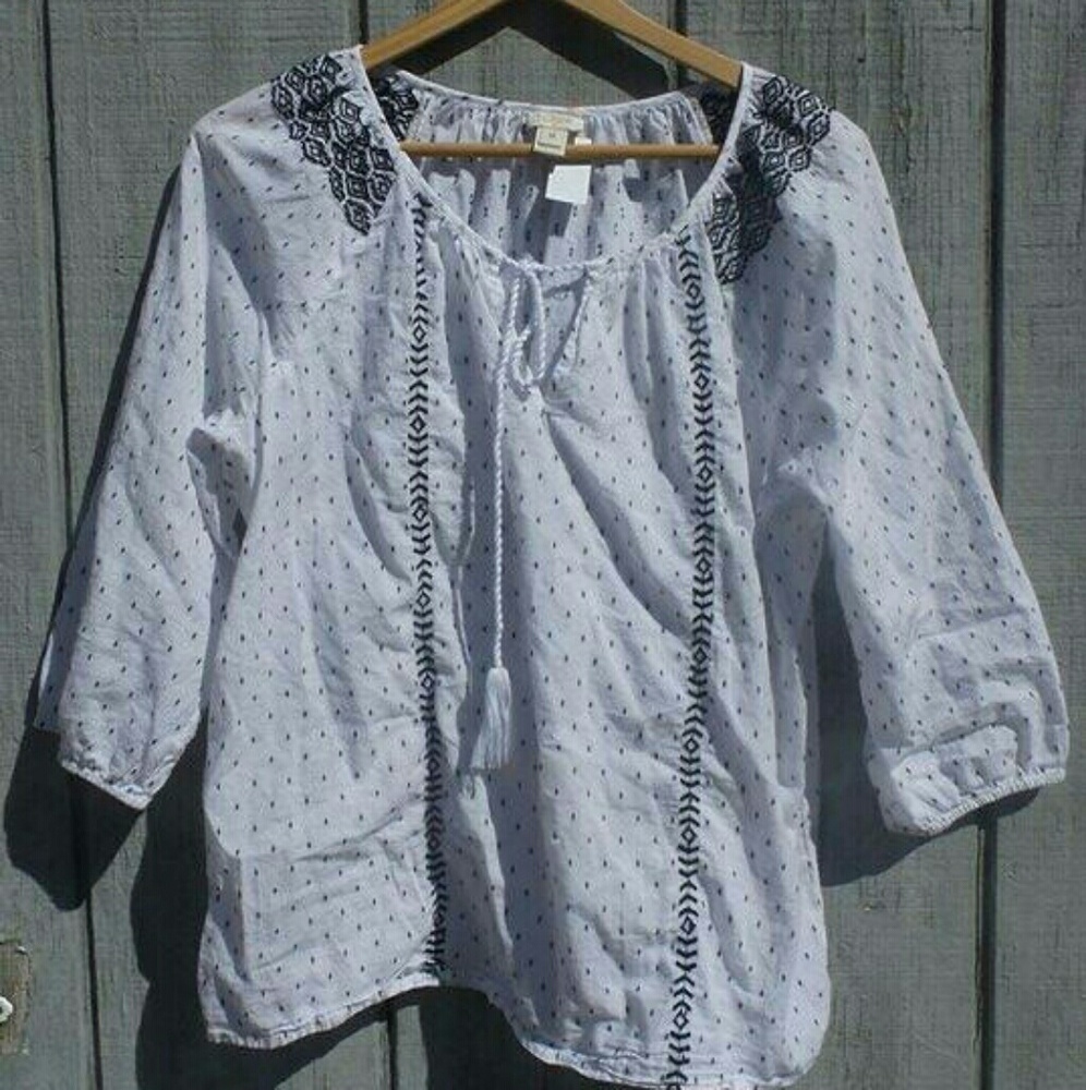 J. Crew tunic top