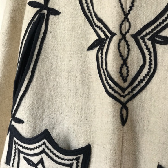 Vintage Wool Cape 1970's - Picture 3 of 8