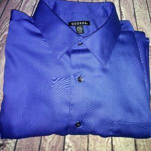 Royal blue dress shirt