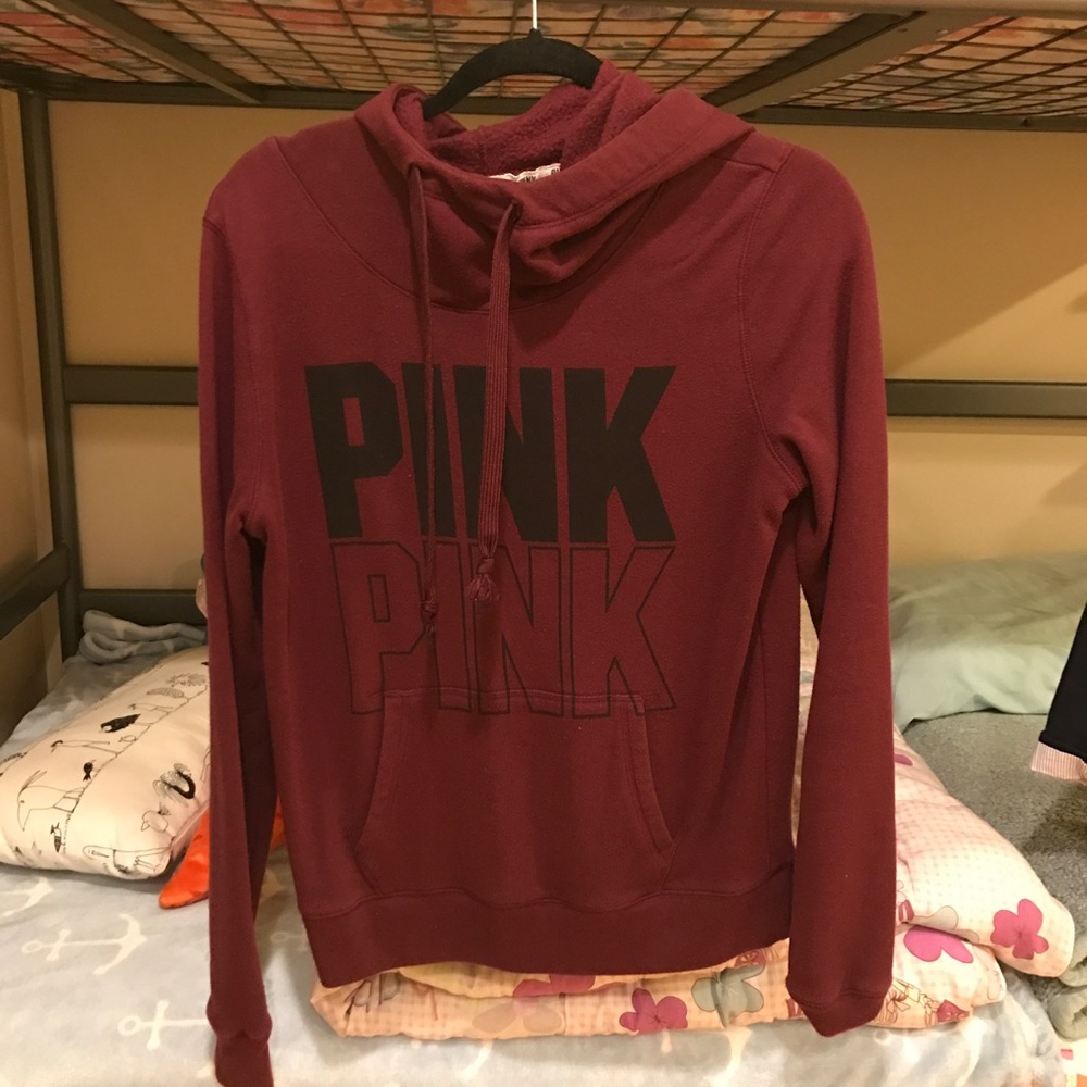 Pink Maroon Sweater.