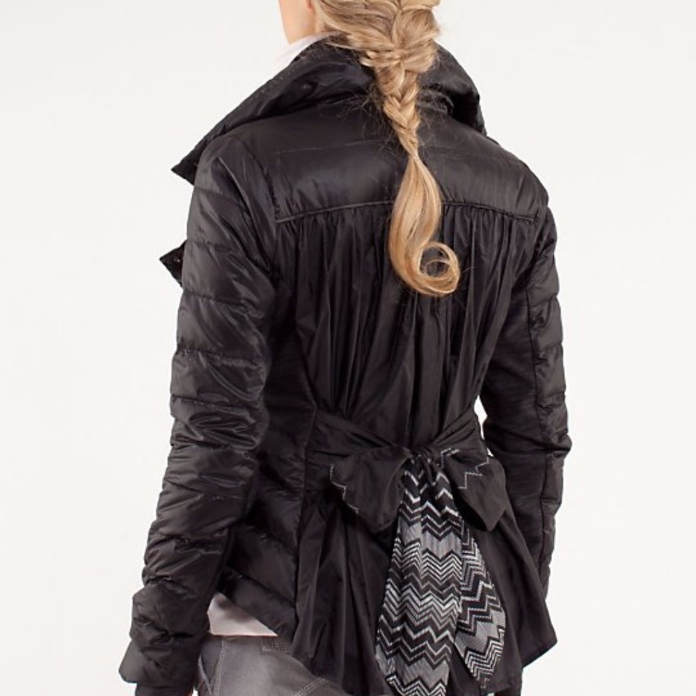 NWT Lululemon Pedal Power Blazer Black/White 4 - Picture 2 of 2