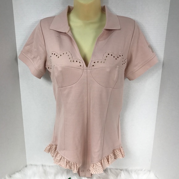 Puma Fenty by Rihanna cameo rose polo bodysuit new - Picture 5 of 7