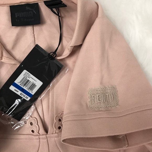 Puma Fenty by Rihanna cameo rose polo bodysuit new - Picture 7 of 7