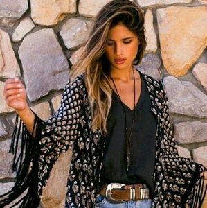 Sold Spell Designs Bohemian Royale Kimono NWT