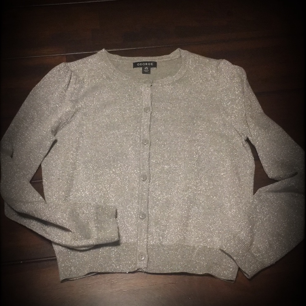 George silver sweater