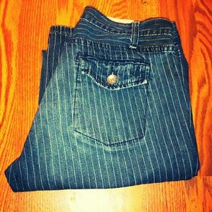 Gap 1969 limited edition pin stripe jeans