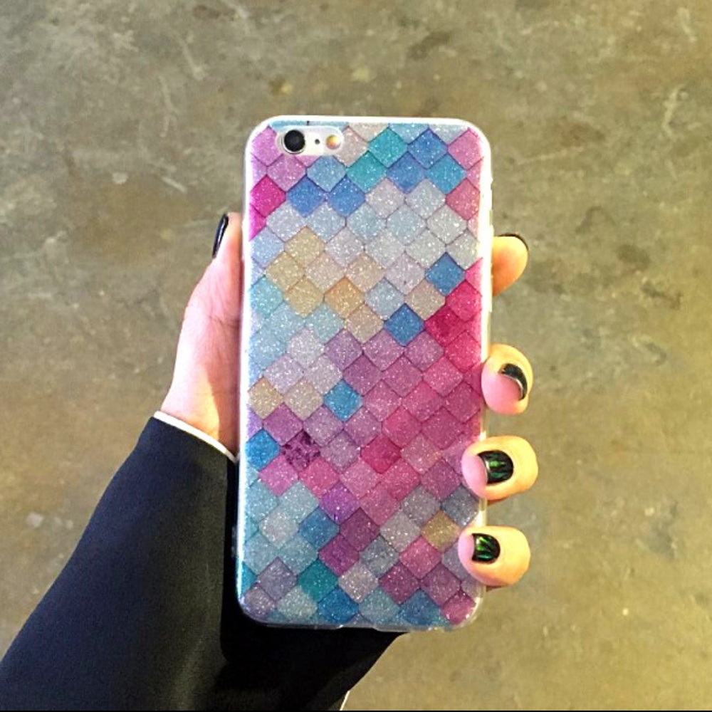 ✨Glitter Mermaid iPhone Case✨