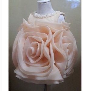 baby girl birthday flower dress