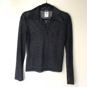 Vintage Versus Gianni Versace Black Top size M