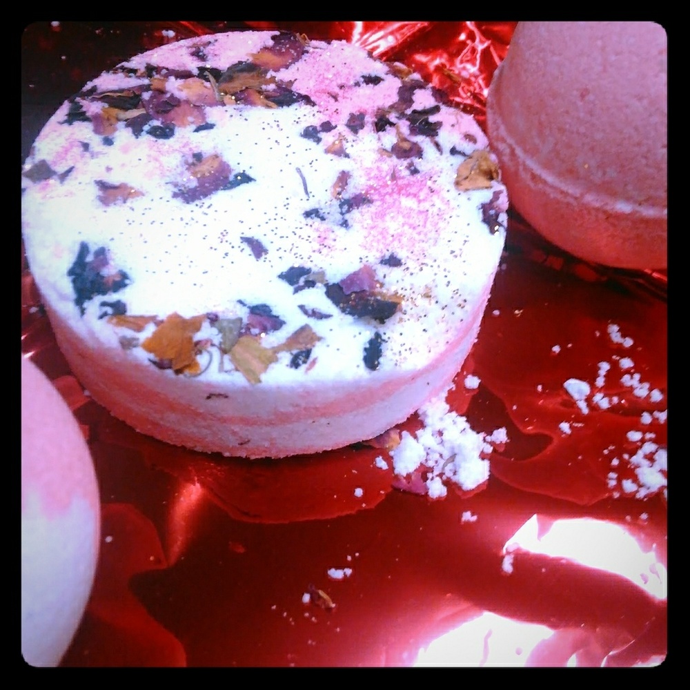 Rose Bath fizzy