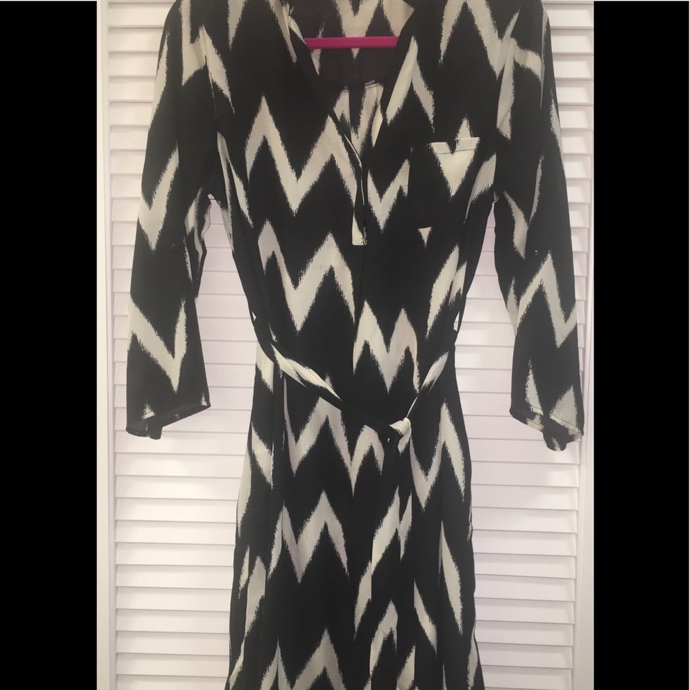Quarter-Sleeved Dress
