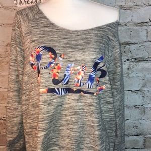 SOLD LOCALLY PINK Slouchy Sweatshirt