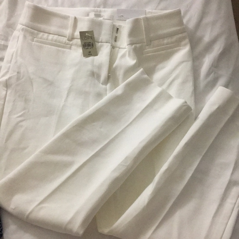 Loft - the riviera pant - cropped Julie fit 0P