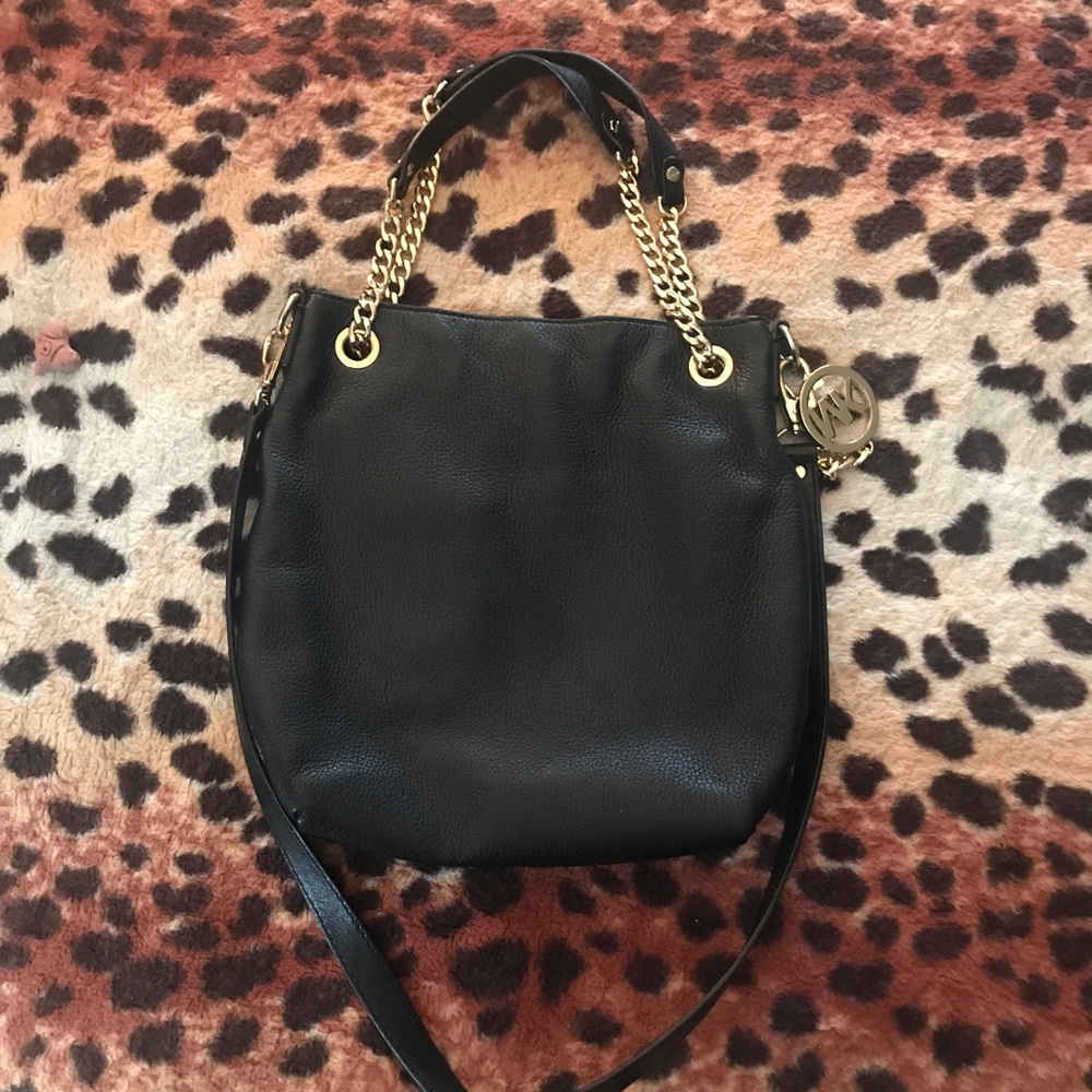 Authentic Michael kors leather bag