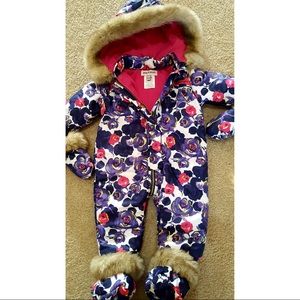 Floral Juicy Couture Snow Suit