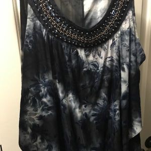 Dress Barn Professional Attire Beaded Tank
