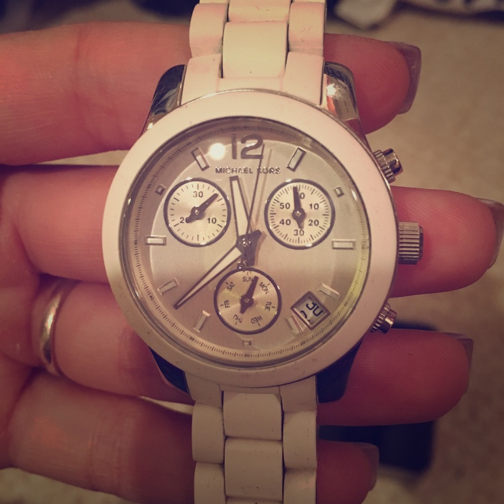 Michael Kors White Watch