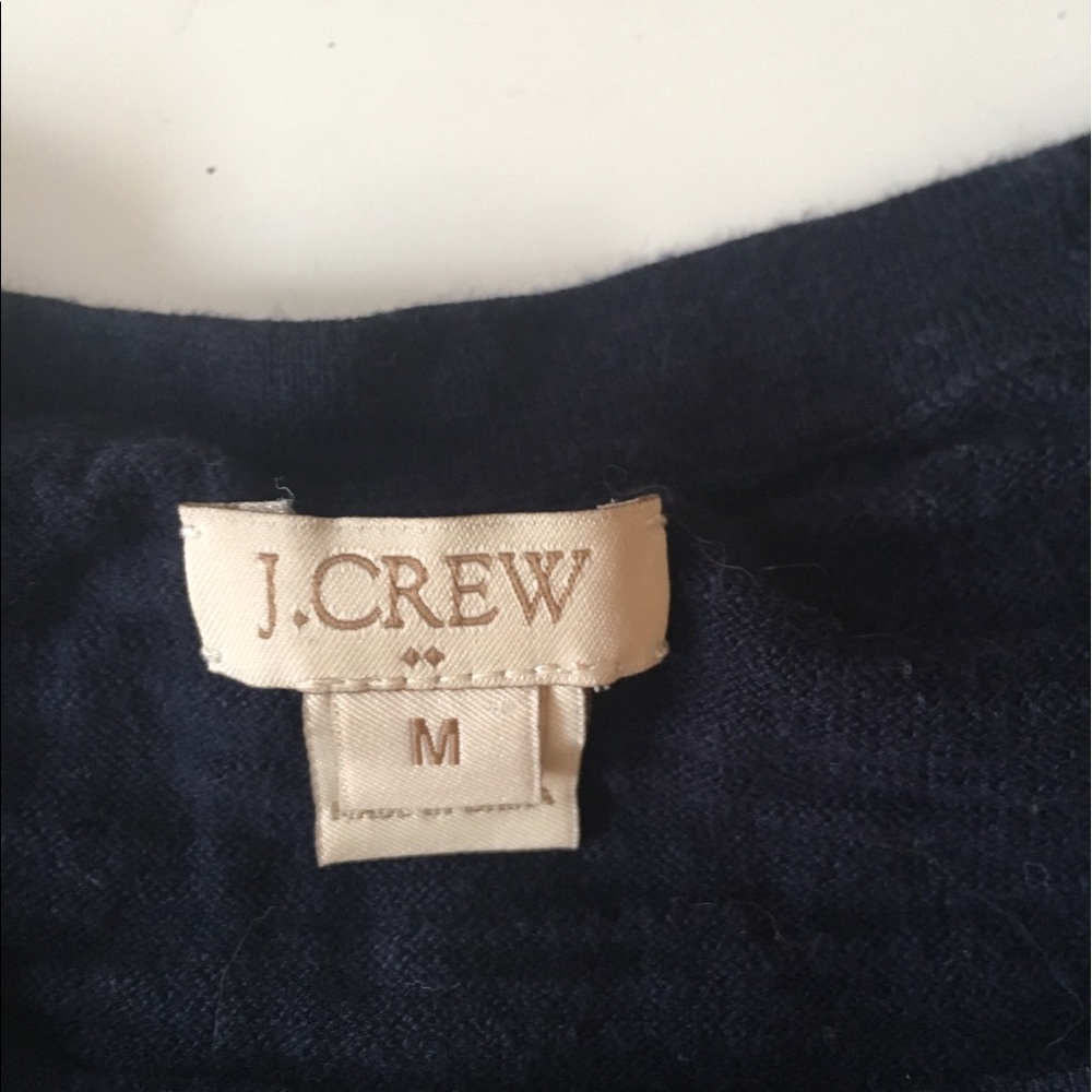 Navy short sleeve jcrew shirt