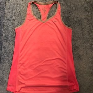 NIKE pink tank top size M
