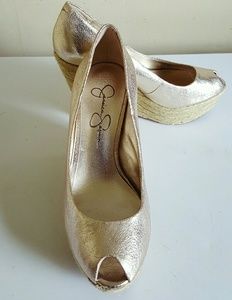 Jessica Simpson wedge shoes size 5.5
