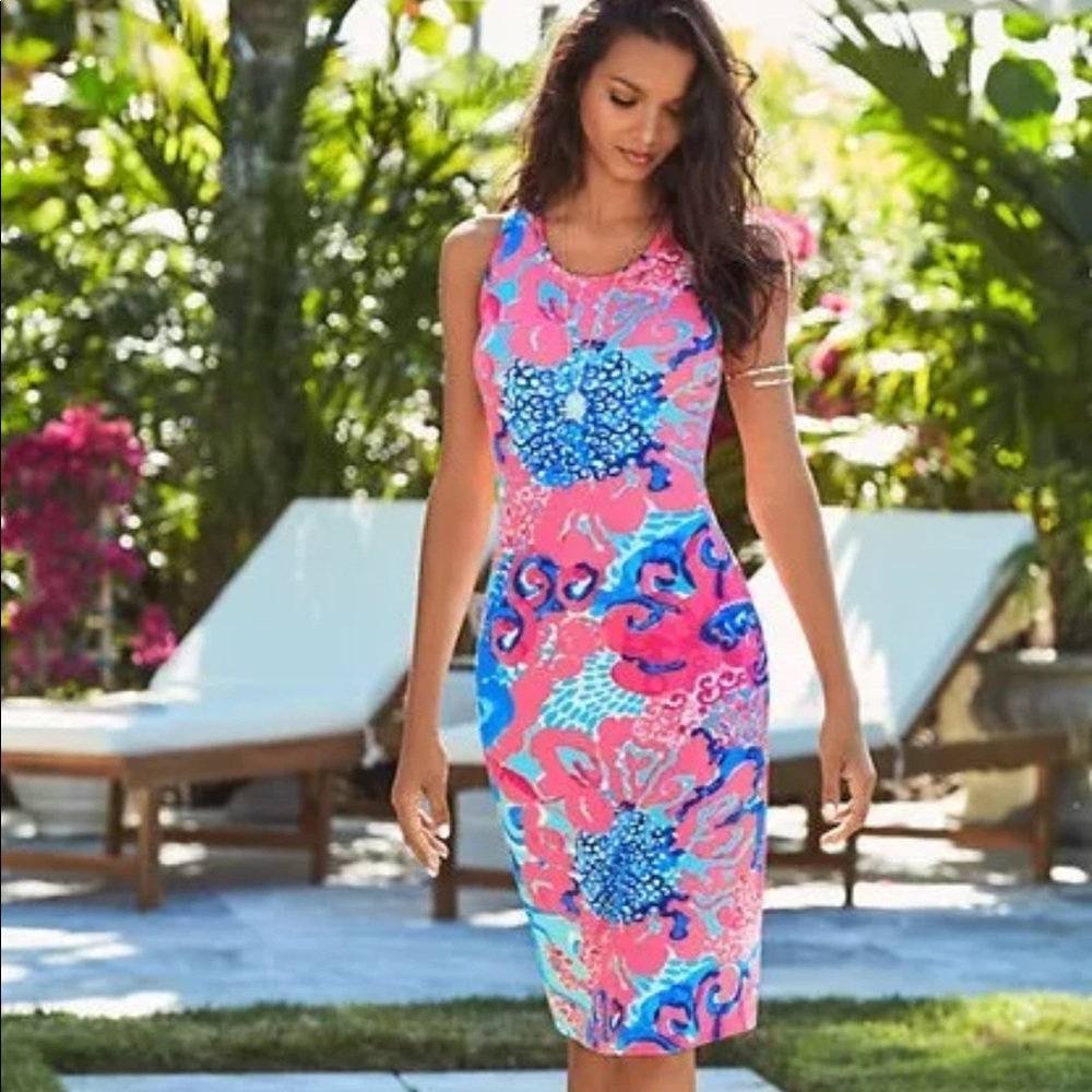 Lilly Pulitzer Jordyn Printed Midi dress. Medium