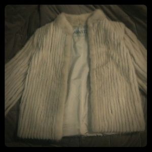 Avanti/saga authentic mink fur coat