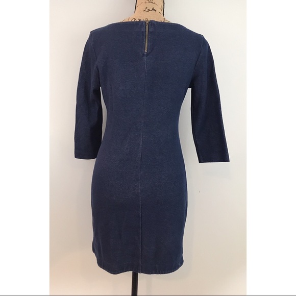 ❌SOLD❌ Old Navy Indigo Shift Dress - Picture 2 of 3