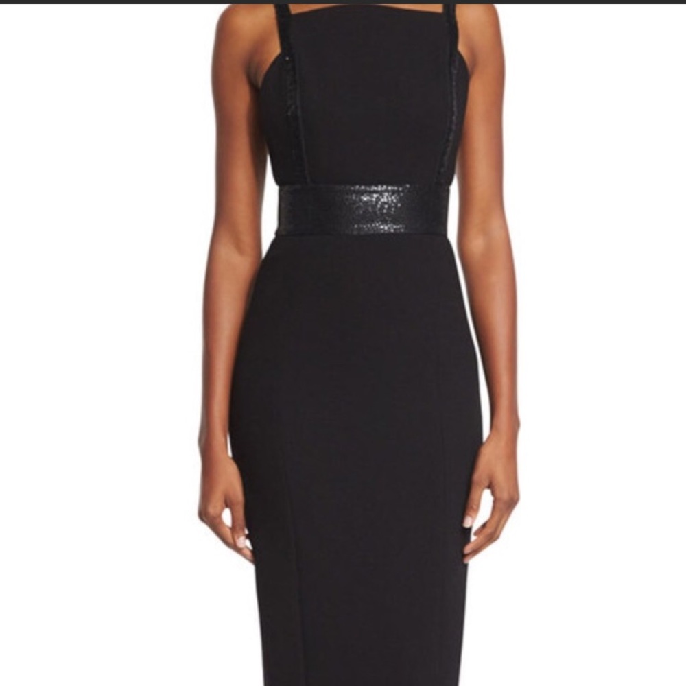 Michael Kors black evening dress