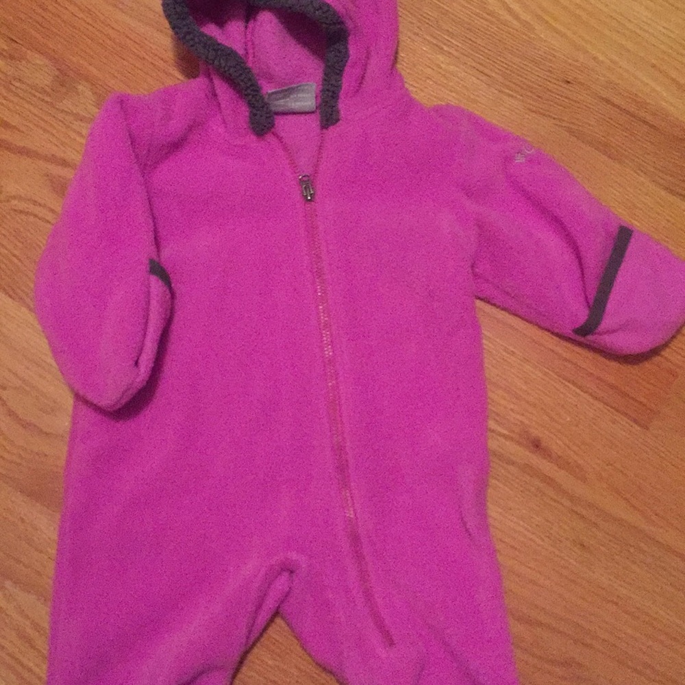 Columbia fleece one piece
