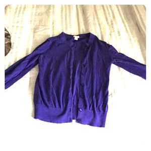 Small J. Crew Clare Cardigan