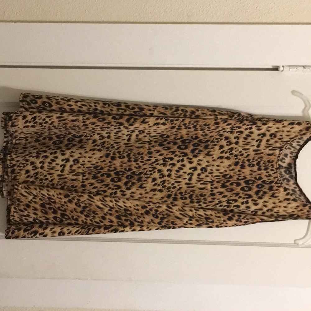 Cheetah print dress