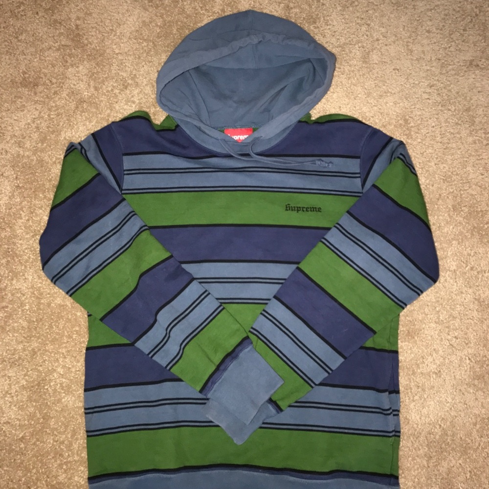 Supreme stripped crewneck
