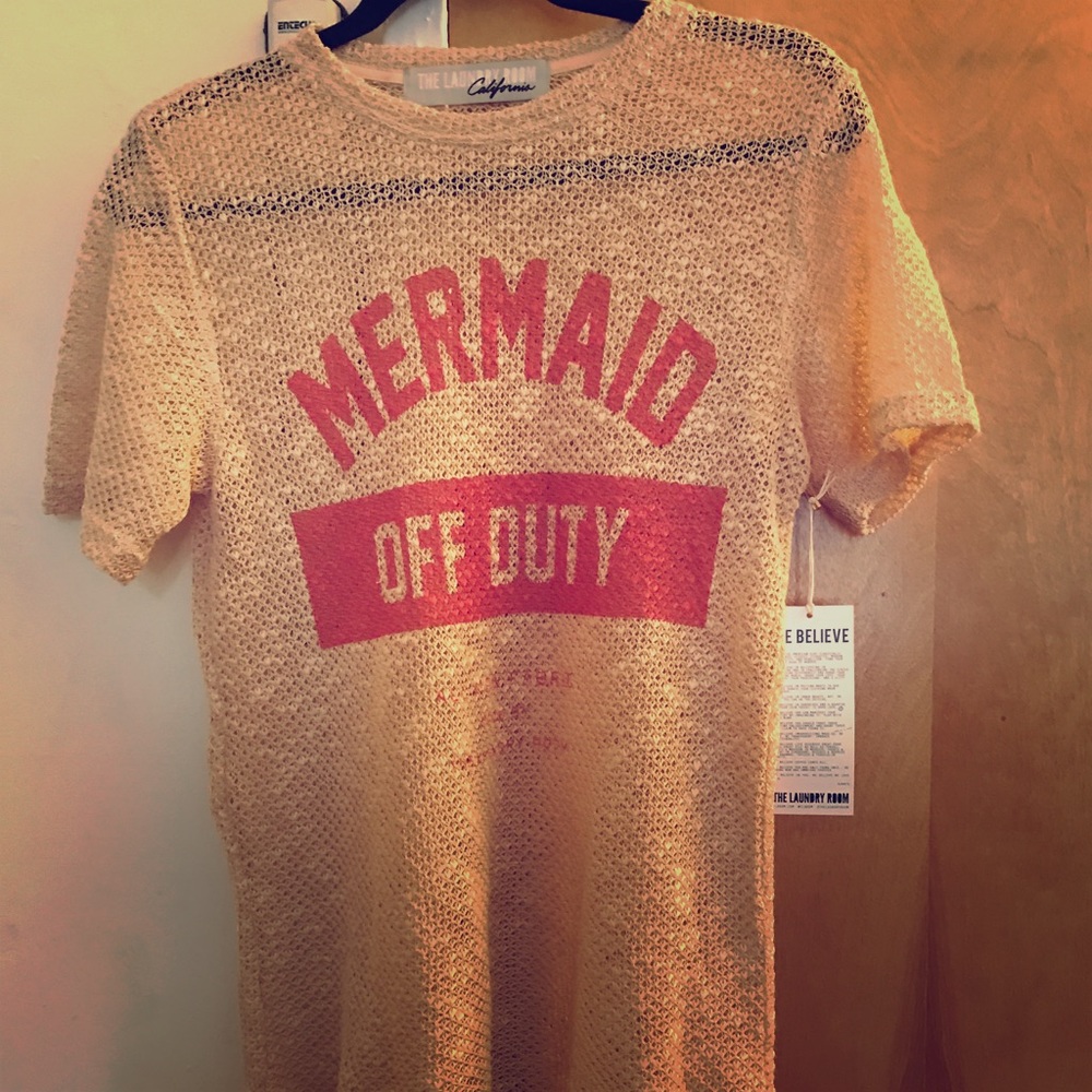 The Laundry Room Mesh Mermaid Tunic Dress