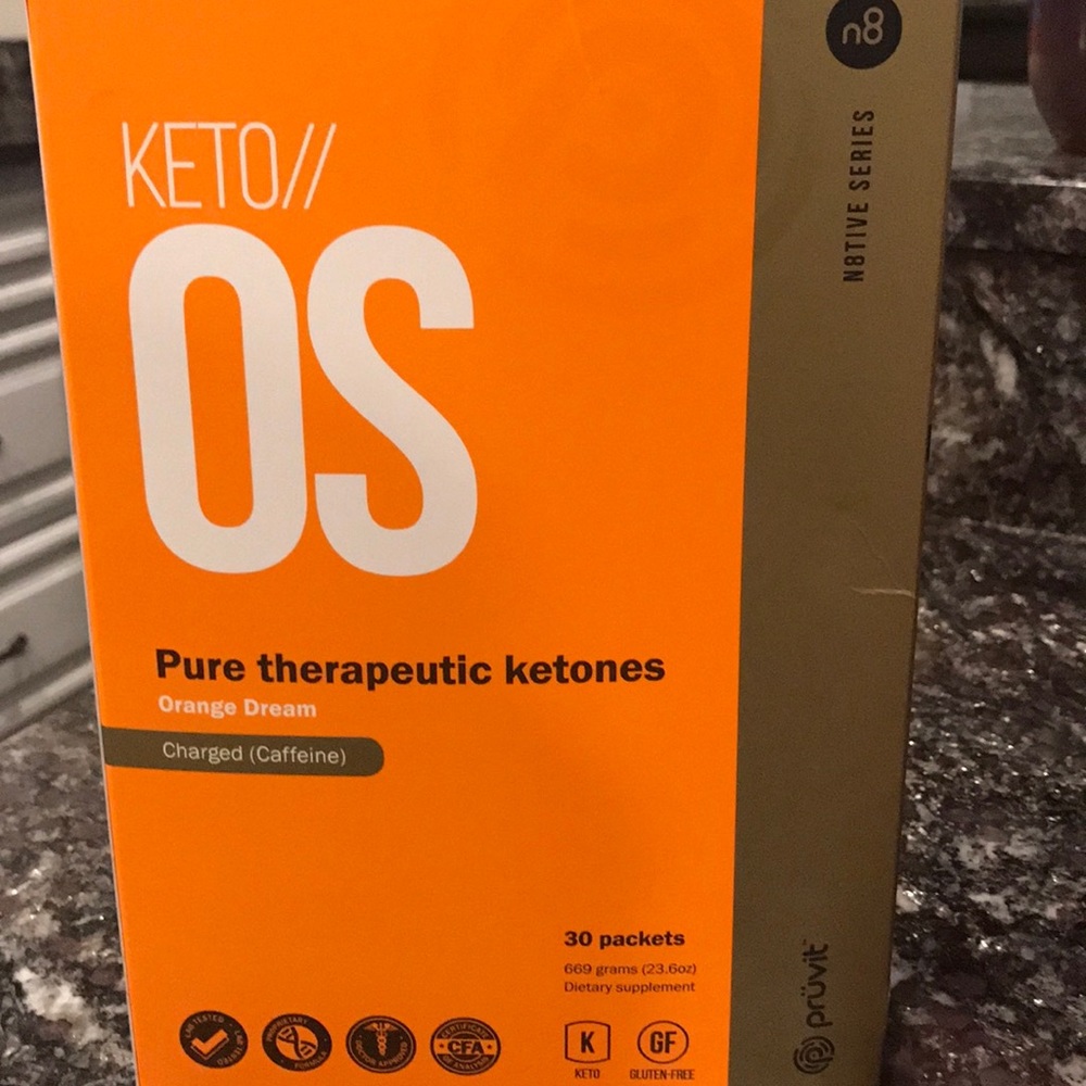 35 packets of Keto//OS Orange Dream