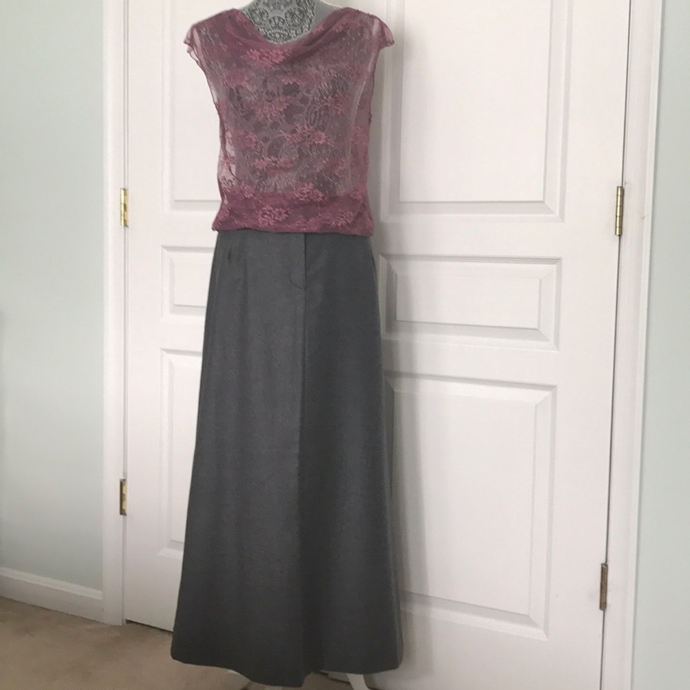 Long A-Line Skirt