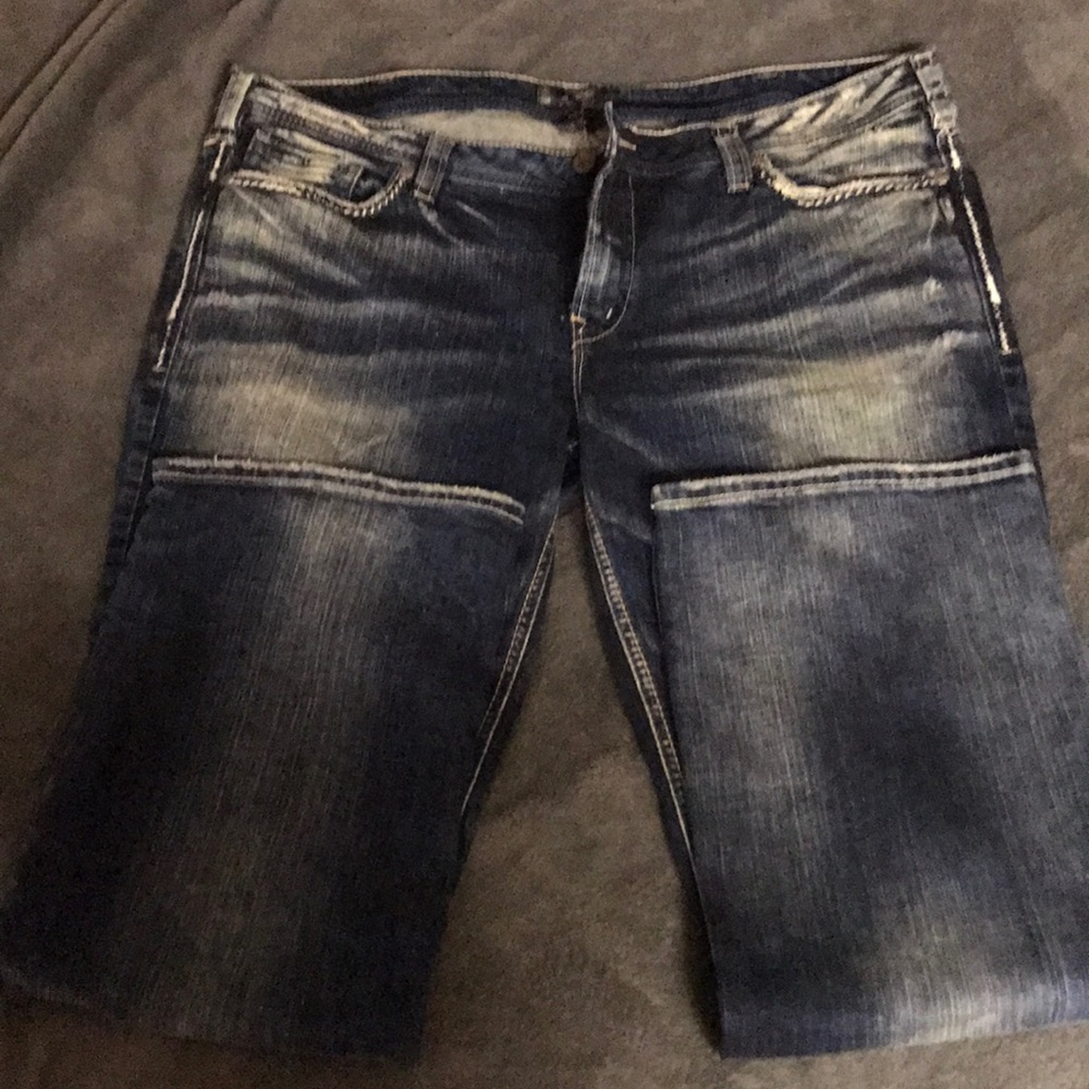 Silver Jeans Aiko Bootcut Distressed