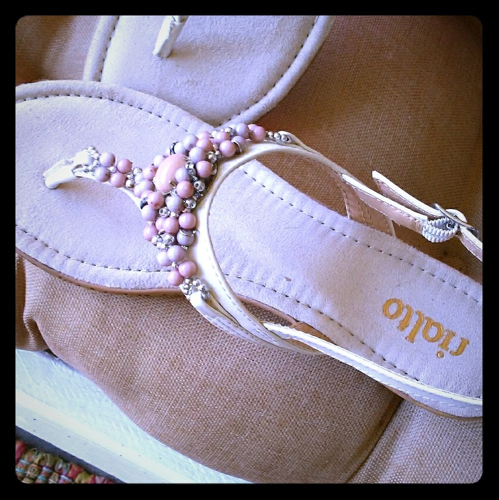 Beaded sandles