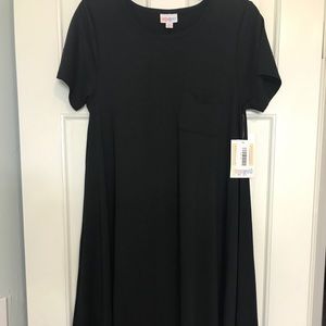 NWT Solid Black Lularoe Carly
