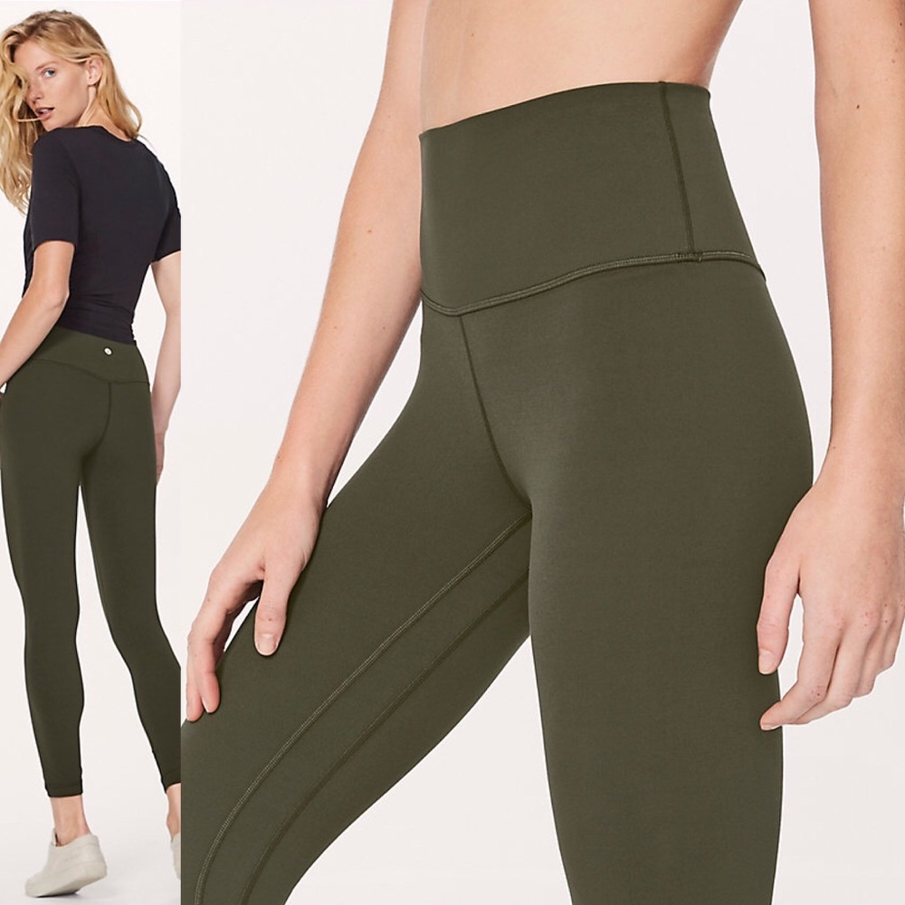 sold - NWT Lululemon Align Pant Dark Olive