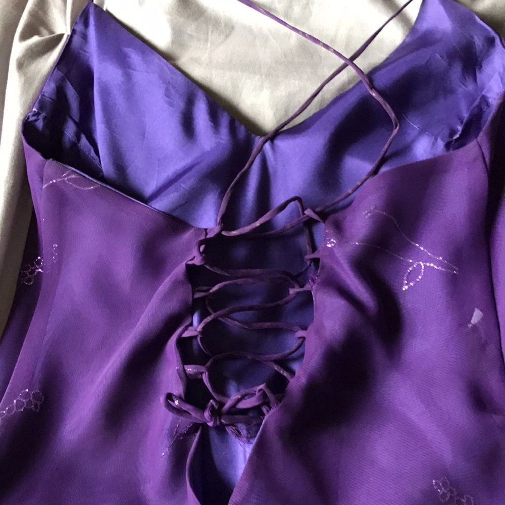 Purple dress