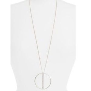 Jenny Bird Halo Pendant - silver