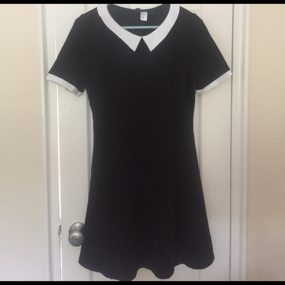 Black and white dress