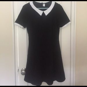 Black and white dress