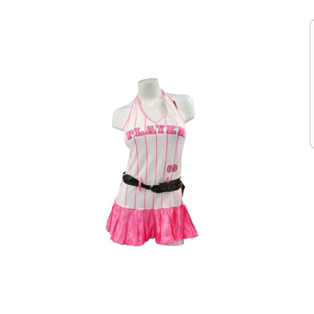 Women Sexy Adult Halloween Costume Player 69