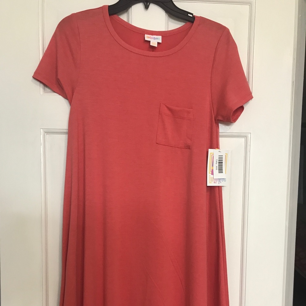 NWT Coral XXS LulaRoe Carly
