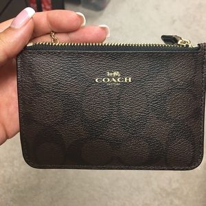 Coach card holder